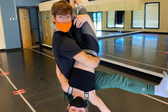 THAYNE JASPERSON WITH OLDER STUDENTS 2021